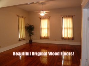 original hardwood floors just refinished