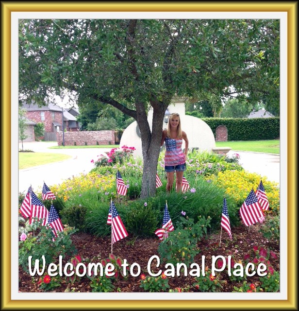 Canal place flag picture