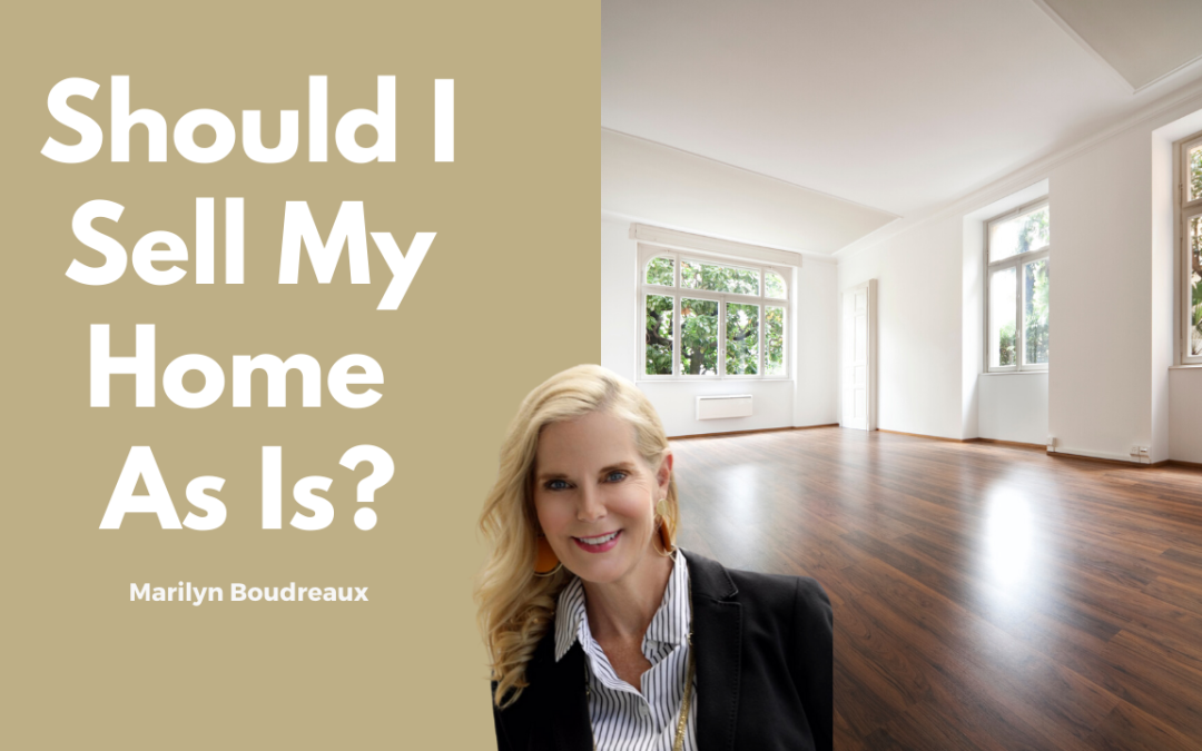 Should I Sell My Home As Is?